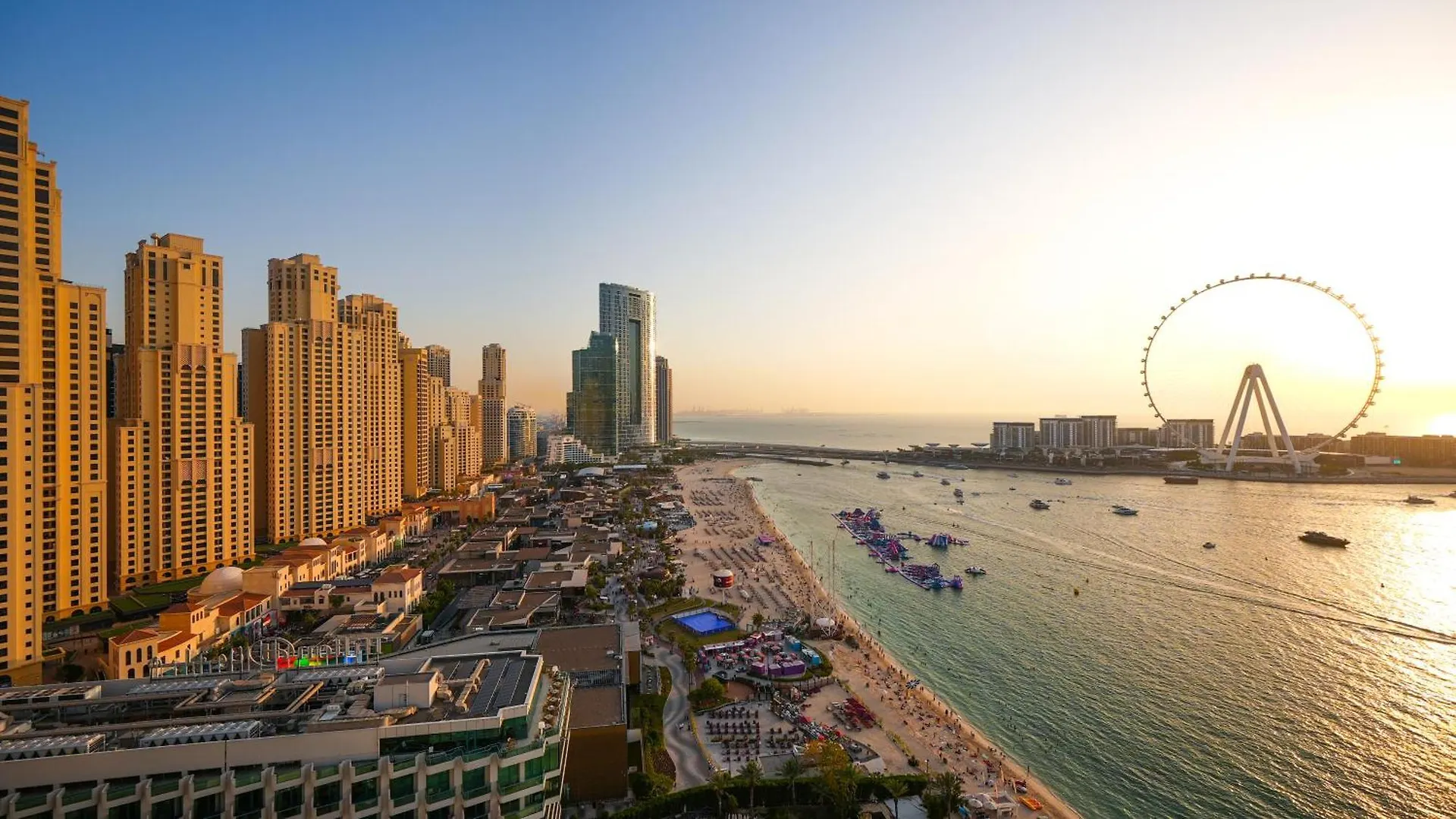 Spacious La Vie 3Br With Private Beach Access By Anw Vacation Homes Dubaj Apartmán